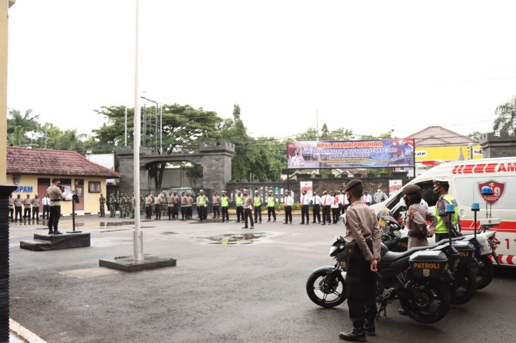 Tangkal Omicron, Polres Rembang Gelar Pembedahan Candi 14 Hari