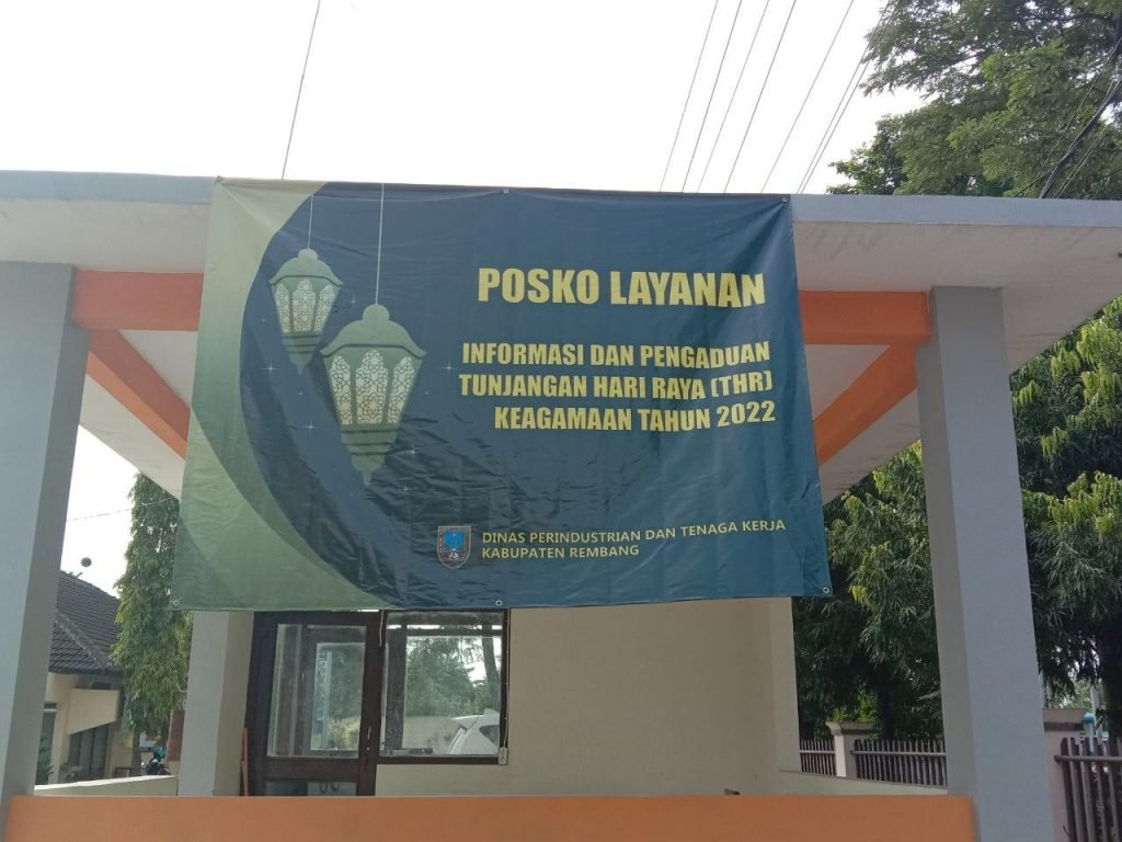 Layanan Aduan THR di Rembang Sudah Mulai Beroperasi