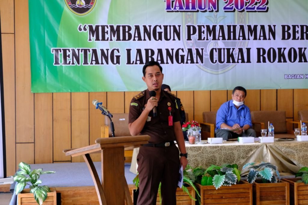 Kejaksaan Negeri Rembang Akan Tindak Tegas Produsen dan Pengedar Rokok Ilegal