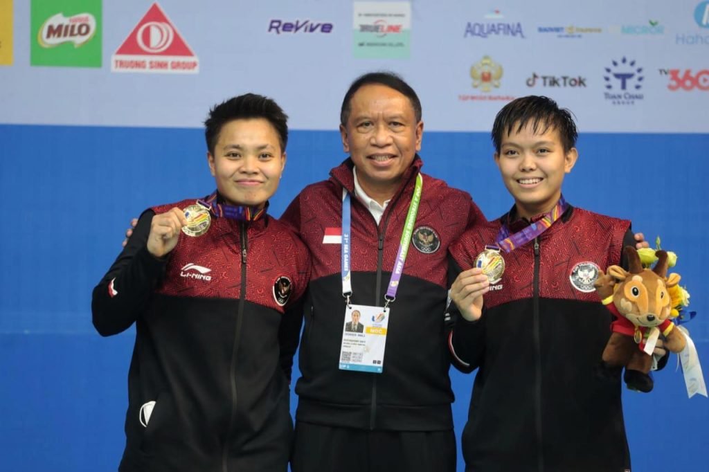 Indonesia Peringkat 3 di Klasemen Sementara SEA Games 2021