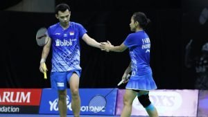 Ganda Campuran Indonesia Berhasil Menang dari Tuan Rumah