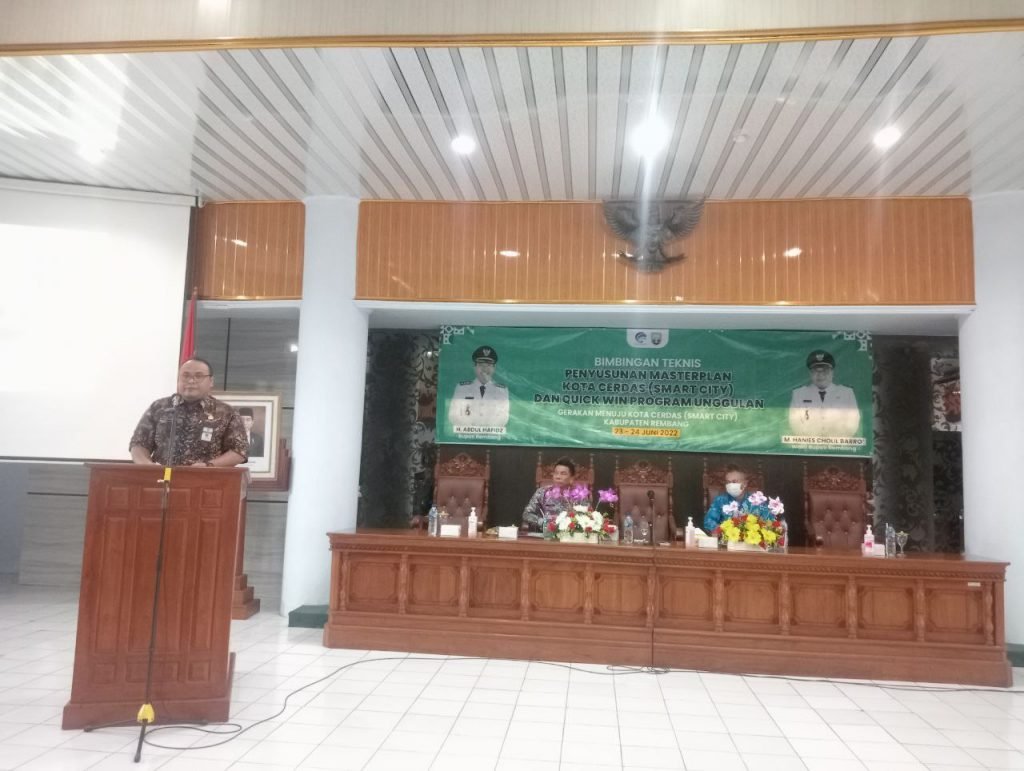 Wabup Rembang Ajak OPD Bangun Rembang Menuju Smart City
