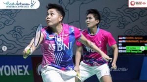 Ganda Putri Indonesia Berhasil Kalahkan Wakil dari Korea Selatan