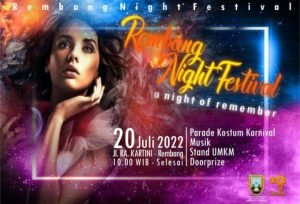 Rembang Night Festival Digelar untuk Peringati Hari Jadi Rembang