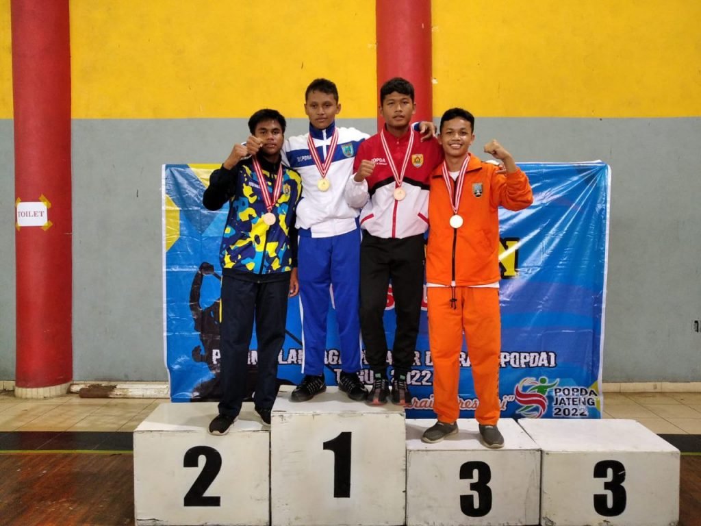 Meski Tak Jadi Juara POPDA tingkat Provinsi, Atlet Rembang Berhasil Peroleh Medali