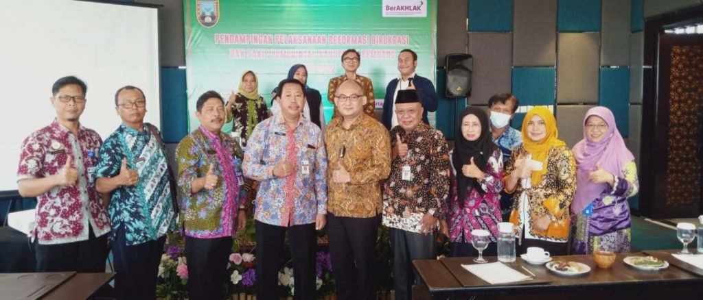 Pemkab Rembang Gelar Pendampingan untuk Tingkatkan Nilai Reformasi Birokrasi dan SAKIP