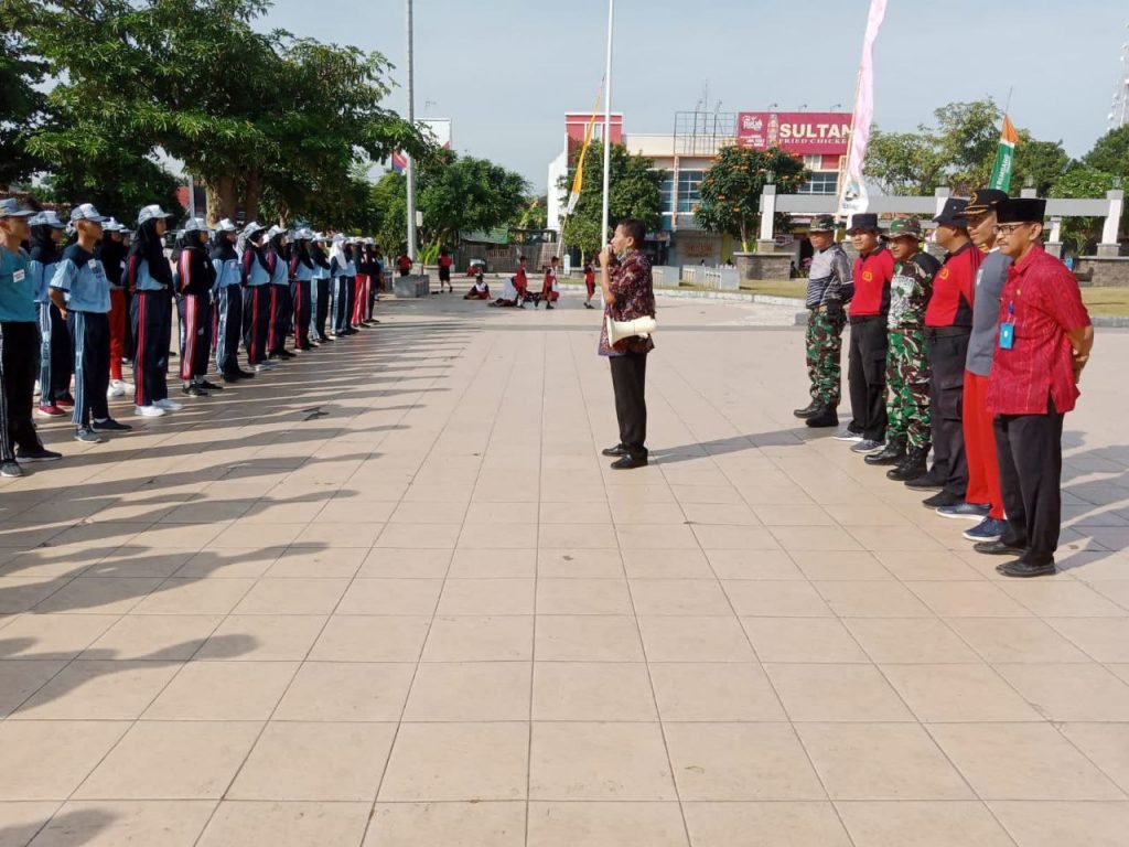 Dindikpora Rembang Adakan Latihan Pakibraka Jelang Peringatan Kemerdekaan