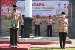 Peringati Hari Pramuka ke-61, Bupati Rembang: Pengabdian Bagian Dari Pendidikan
