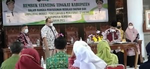 Pemkab Rembang Komitmen Tekan Angka Stunting Melalui Inovasi Raga Genting dan Telponi