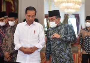 Presiden Bersama Ketua PBNU Bertemu Bahas Agenda Religion20