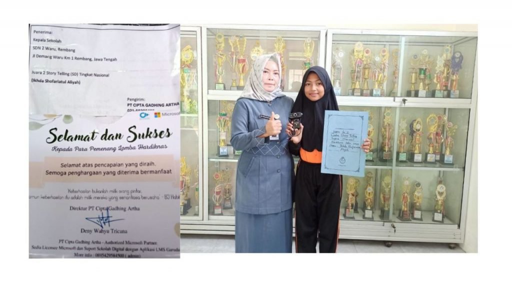 Siswa SD di Rembang Raih Juara 2 Story Telling