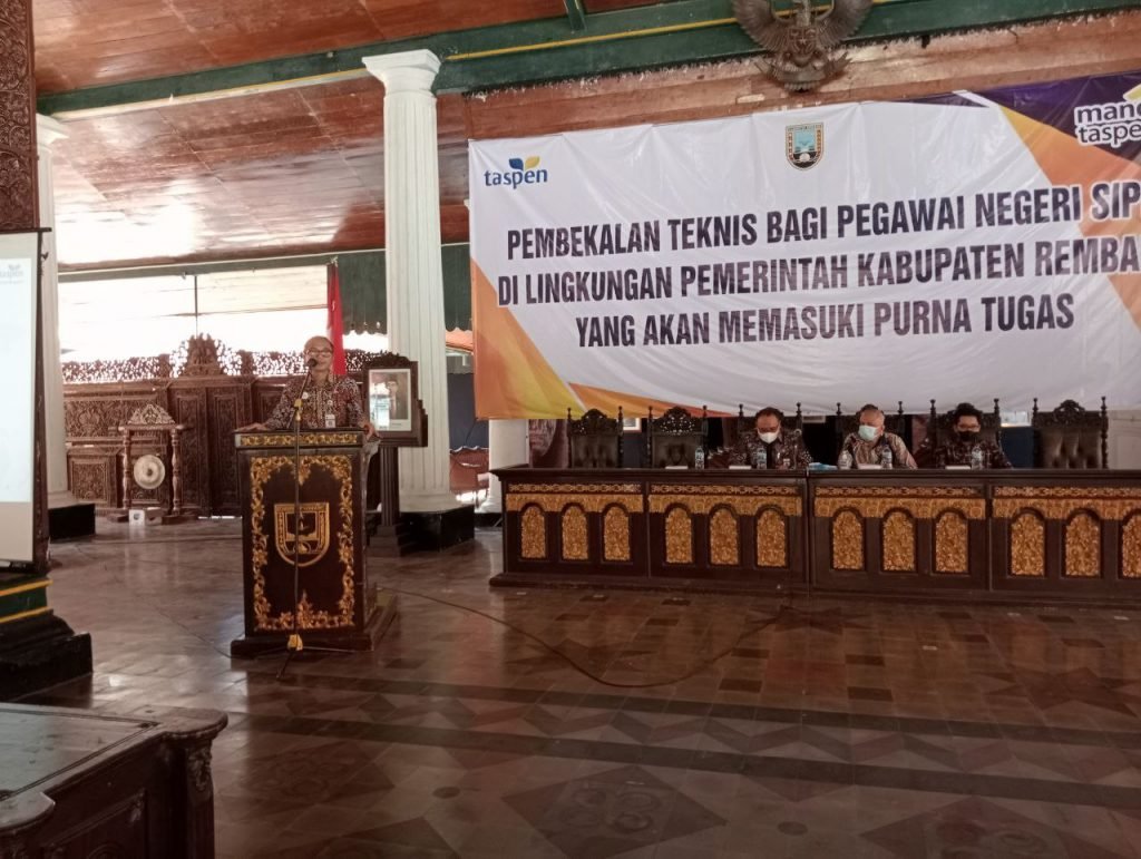 BKD Rembang Gelar Pembekalan Bagi PNS yang Akan Purna
