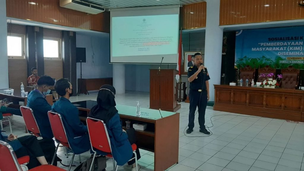 Dinkominfo Rembang Sosialisasikan Kebijakan DBHCHT