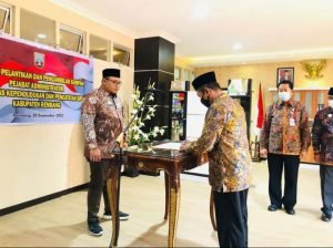 Kabid Pelayanan Pencatatan Sipil Dindukcapil Kabupaten Rembang yang Baru Telah Resmi Dilantik
