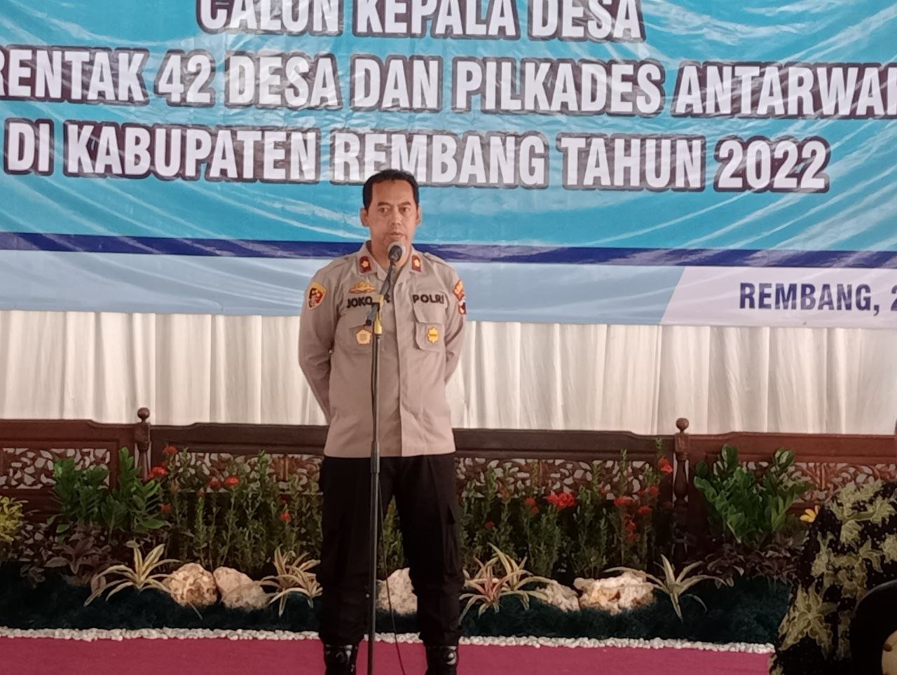 Pilkades Segera Dilaksanakan, Polres Rembang Siap Kerahkan Personil untuk Keamanan