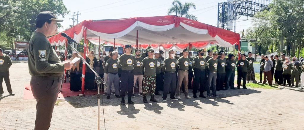 Foto: Apel peringatan Hari Kesetiakawanan Sosial Nasional (Sumber: rembangkab)