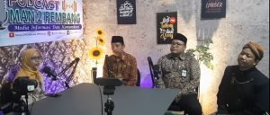 Bupati Hafidz dan Wabup Hanies Ikuti Podcast HAB ke-77/rembangkab