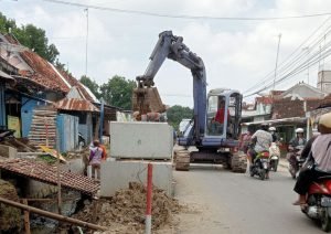 Sejumlah Drainase Tak Berfungsi, Pemkab Lakukan Perbaikan
