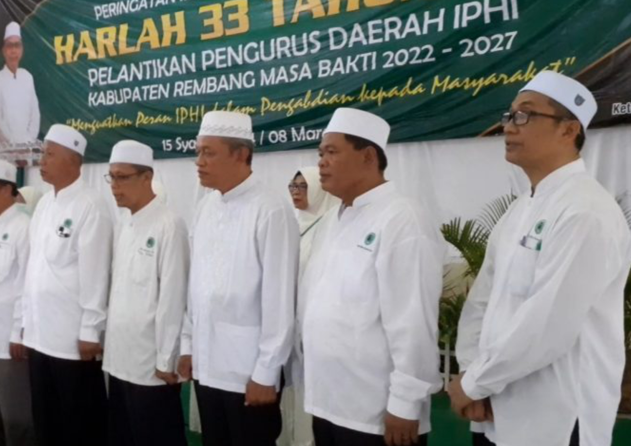 Foto: Kegiatan Ikatan Persaudaraan Haji Indonesia (IPHI) (Sumber: Rembangkab)