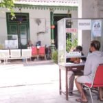 Foto: Tempat layanan kesehatan sementara (Sumber: rembangkab)