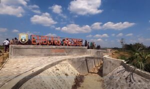 Foto: Embung Glebeg tampak depan (Sumber: Rembangkab)