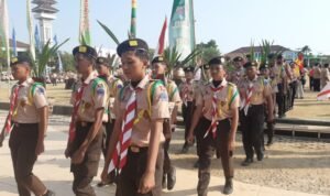 Foto: Estafet Tunas Kelapa (Sumber: Rembangkab)