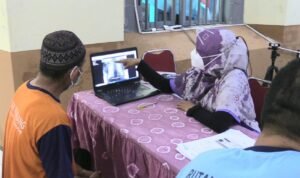 Foto: Warga Rutan Ikuti Screening Penyakit TBC (Sumber: rembangkab)