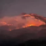 Foto: Gunung Sumbing terbakar (Sumber: istimewa)