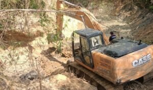 Foto: Normalisasi DAS Bendungan Lodan di Kecamatan Sarang (Sumber: rembangkab)