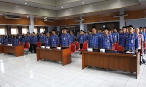 Foto: Rapat kerja Korpri Kabupaten Rembang di aula lantai 4 kantor Bupati Rembang (Sumber: rembangkab)