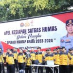 Foto: Apel gelar pasukan Operasi Mantap Brata (Sumber: istimewa)