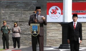 Foto: Peringatan Hari Bela Negara ke-75 (Sumber: rembangkab) Foto: Peringatan Hari Bela Negara ke-75 (Sumber: rembangkab)