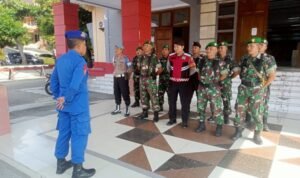 Apel kesiapan pengamanan/polres rembang