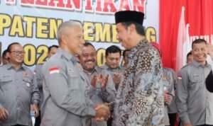 Foto: pelantikan pengurus Komite Olahraga Nasional Indonesia (KONI) Kabupaten Rembang (Sumber: rembangkab)