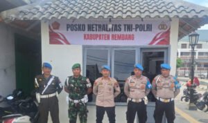 Foto: Posko netralitas TNI-Polri (Sumber: humas polri)