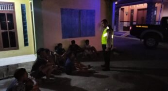 Antisipasi Perang Sarung Selama Ramadan, Jajaran Polres Rembang Lakukan Patroli