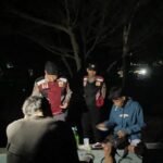 Foto: Penyisiran tempat perkumpulan remaja (Sumber: polres rembang)