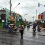 Pengecoran Jalan Perbatasan Jateng – Jatim Dimulai, Polisi Antisipasi Kemacetan/ polres rembang