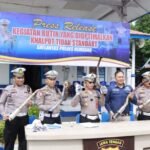 Razia Knalpot Brong di Rembang, Terbaru Ada 120 yang Disita/ polres rembang