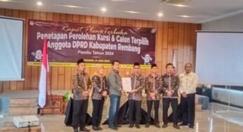 Ini Dia Nama Calon yang Terpilih Jadi Anggota DPRD Rembang 2024-2029