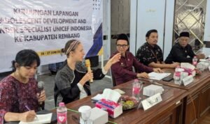 Foto; Kunjungan UNICEF di Rembang (Sumber: rembangkab)