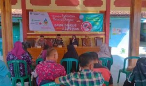 Foto: mensosialisasi cara pencegahan DBD (Sumber: polres rembang)