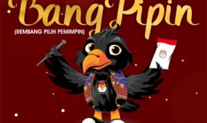 Foto: Maskot Pemilihan Bupati dan Wabup 2024 (Sumber: kpu rembang)