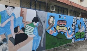 Bantu Salurkan Bakat Siswa, Sekolah di Rembang Ajak Siswanya Buat Mural