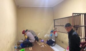 Sidak Ruang Tahanan, Pastikan Keamanan Sel dan Kesehatan Tahanan/ polres rembang