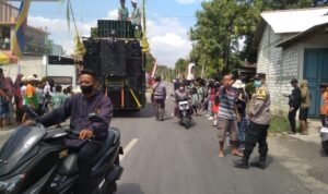 Meriahnya Karnaval Kirab Budaya Sedekah Bumi Desa Sumber/ polres rembang