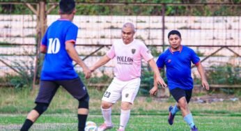 Puluhan ASN Pemkab Rembang Bertanding Sepak Bola Peringati HUT KORPRI