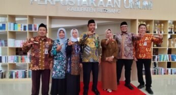Bupati Rembang Resmikan Gedung Perpustakaan Baru