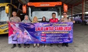 Satlantas Polres Rembang Beri Imbauan Keselamatan Lalu Lintas pada Perusahaan Bus /polres rembang