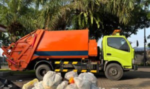 Ilustrasi truk sampah/istock